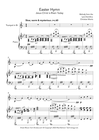 Easter Hymn (Jesus Christ is Risen Today) (arr. Christian Morris)