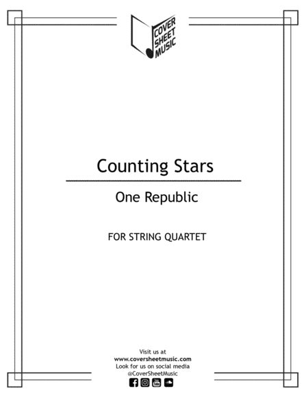 Counting Stars (arr. Jose Quintana)