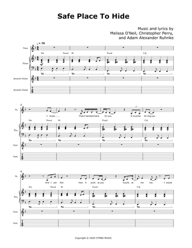 Safe Place To Hide (arr. David Lartey)