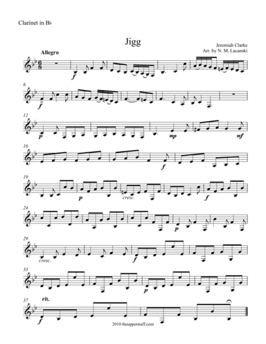 Jigg (arr. Nick Lacanski)