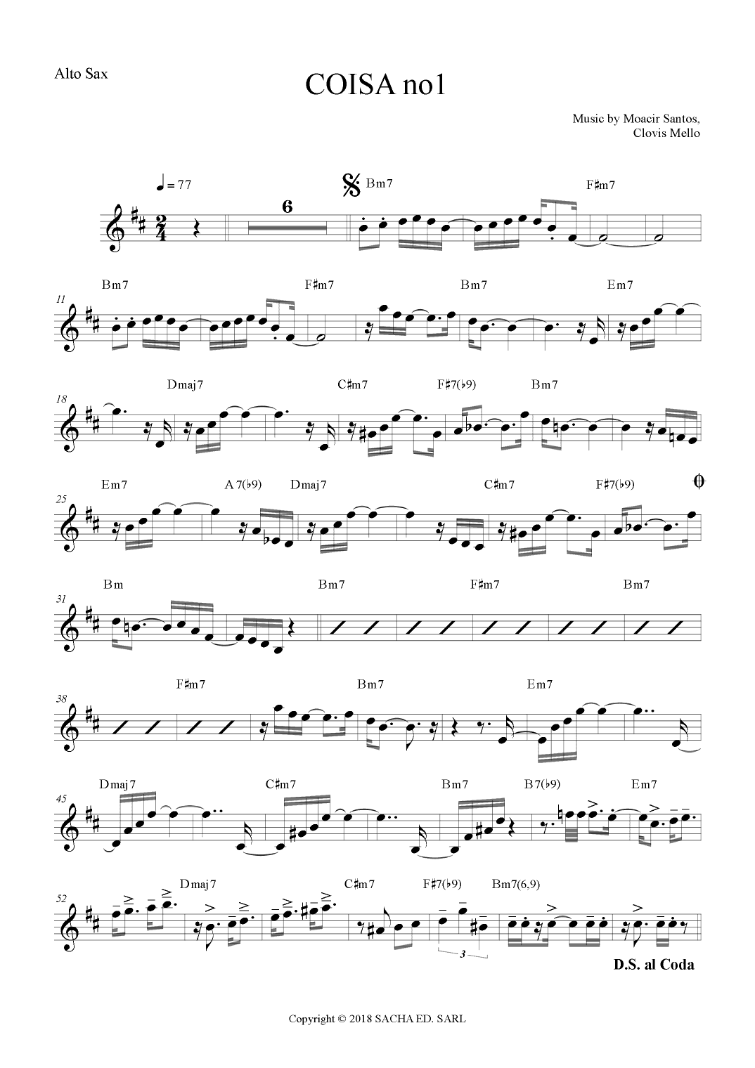 Coisa No. 1 (arr. The Sheet Music Library)
