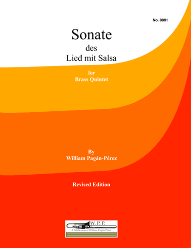 Sonate des Lied mit Salsa