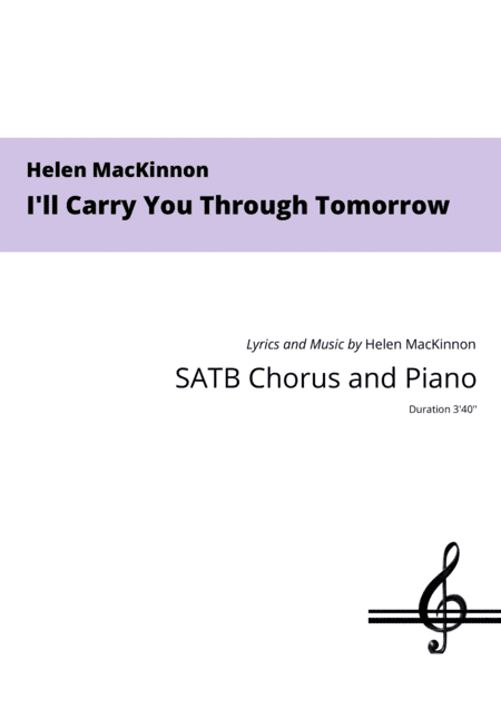 I'll Carry You Through Tomorrow