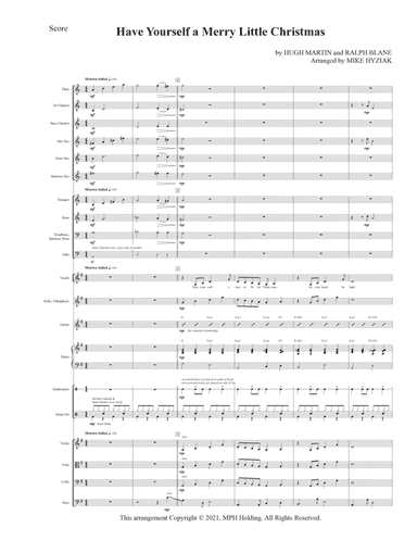 Have Yourself A Merry Little Christmas (arr. Mike Hyziak)