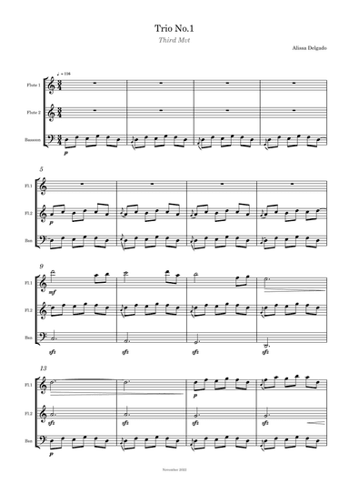 Trio No.1 mvt 3