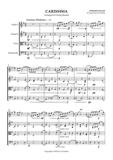 Carissima (arr. Carl Darby)