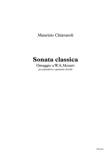 Sonata classica "Omaggio a W.A.Mozart"