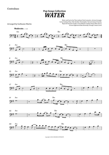 Water (arr. Guillaume Martin)