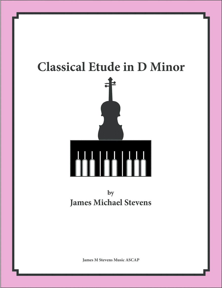 Classical Etude in D Minor - Violin & Piano