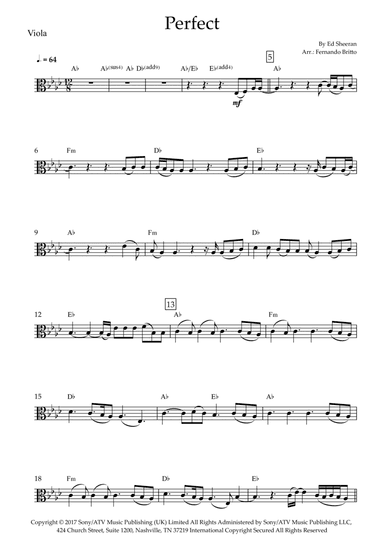 Perfect (arr. Fernando Britto)