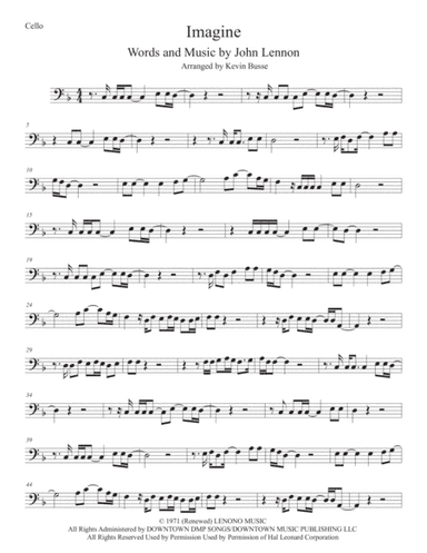 Imagine (arr. Kevin Busse)