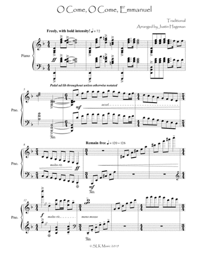 O Come, O Come, Emmanuel (arr. Justin Hageman)