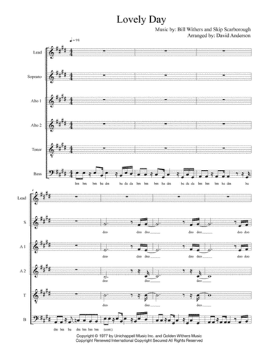 Lovely Day (arr. Ghoti)