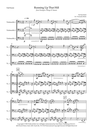 Running Up That Hill (arr. Fernando Britto)
