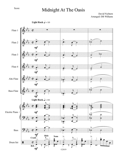 Midnight At The Oasis (arr. DB Williams)