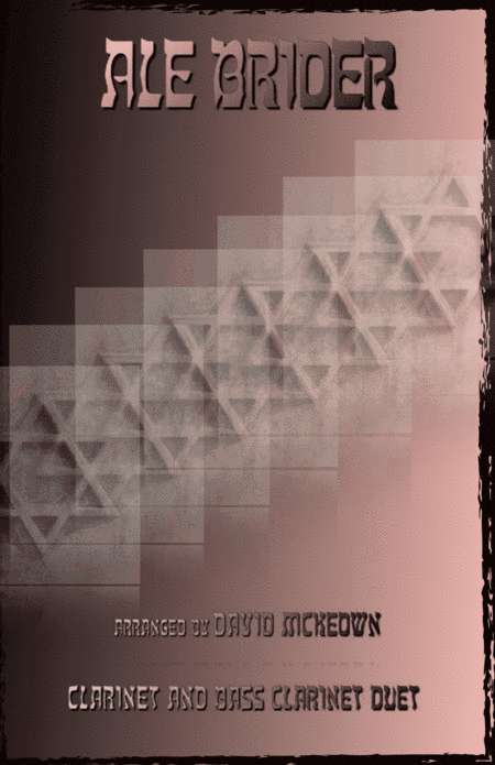 Ale Brider, Jewish Klezmer song for Clarinet and Bass Clarinet Duet (arr. David McKeown)