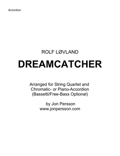 Dreamcatcher (arr. Jon Persson)