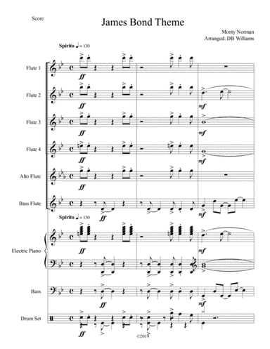 James Bond Theme (arr. DB Williams)