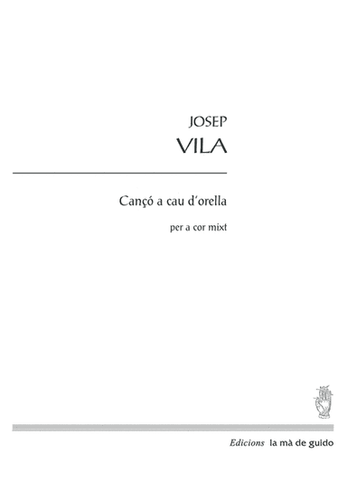 Cançó a cau d'orella