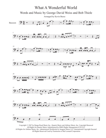 What A Wonderful World (arr. Kevin Busse)