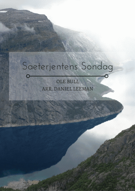 Saeterjentens Sondag for Cello & Piano (arr. Daniel Leeman)