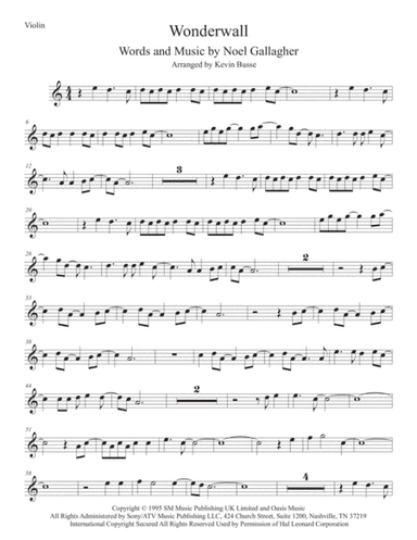 Wonderwall (arr. Kevin Busse)