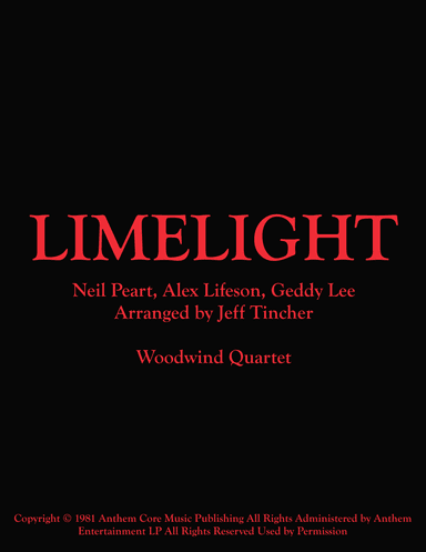 Limelight (arr. Jeff Tincher)