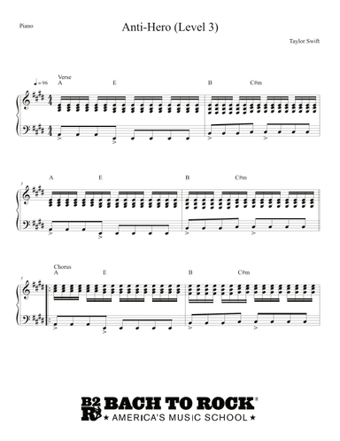Anti-hero (arr. Bach to Rock)