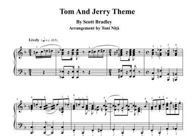 Tom And Jerry (arr. Toni Nita)