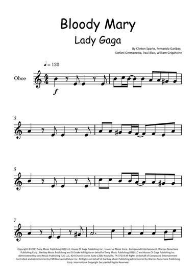 Bloody Mary (arr. Glauco Fernandes)