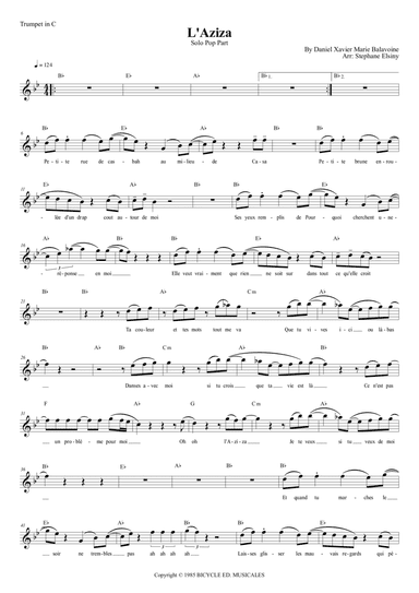 L' Aziza (arr. Stephane ELSINY)