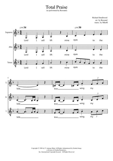 Total Praise (arr. Resound)