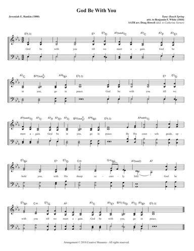 God Be With You (arr. Doug Howell)
