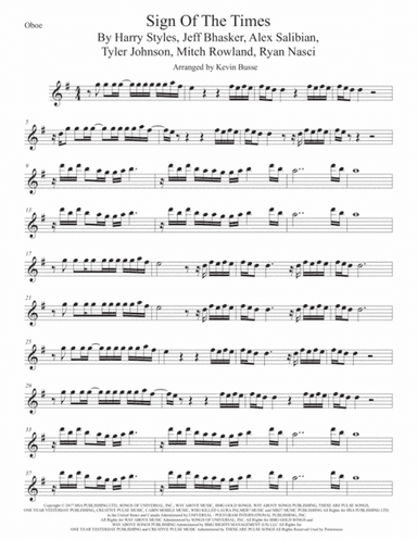 Sign Of The Times (arr. Kevin Busse)