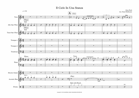Il Cielo In Una Stanza (arr. Daryl McKenzie)