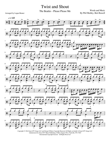 Twist And Shout (arr. Logan Bruner)