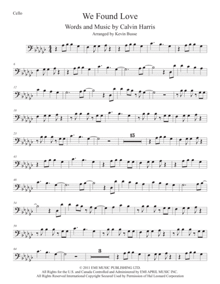 We Found Love (arr. Kevin Busse)