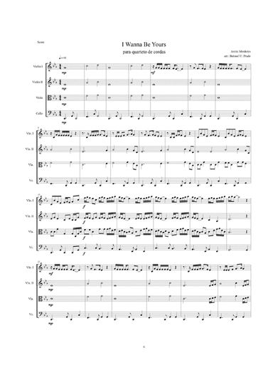 I Wanna Be Yours (arr. Betsuel Uesile Prado)