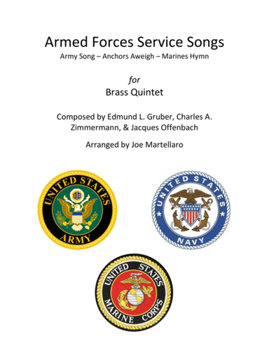 Armed Forces Service Songs (arr. Joe Martellaro)