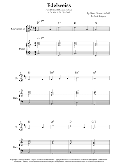 Edelweiss (arr. Wesley S. SIlva)