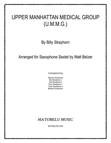 Upper Manhattan Medical Group (ummg) (arr. Matt Belzer)