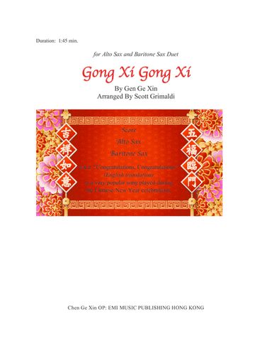 Gong Xi Gong Xi (arr. Scott Grimaldi)