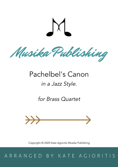 Pachelbel's Canon - Jazz Arrangment for Brass Quartet (arr. Kate Agioritis)