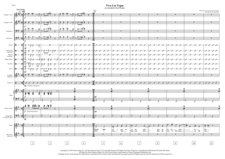 Viva Las Vegas  from VIVA LAS VEGAS (arr. Jan Angermüller)