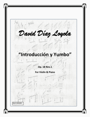 Introducción y Yumbo Op.18 Nro.1