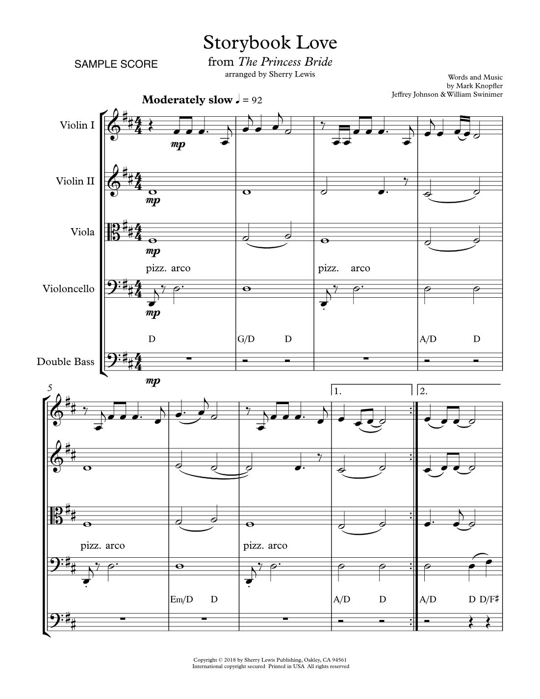 Once Upon A Time...storybook Love (arr. Sherry Lewis)