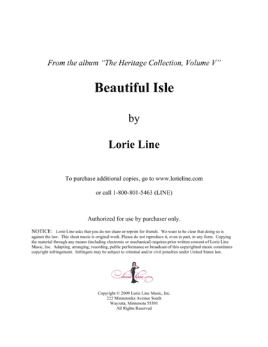 Beautiful Isle (arr. Lorie Line)