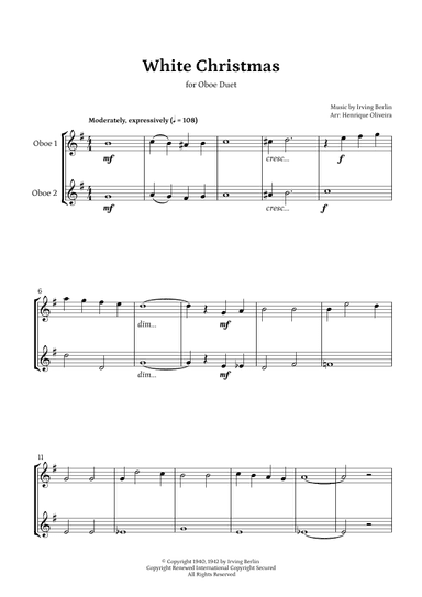 White Christmas (arr. Henrique Oliveira)