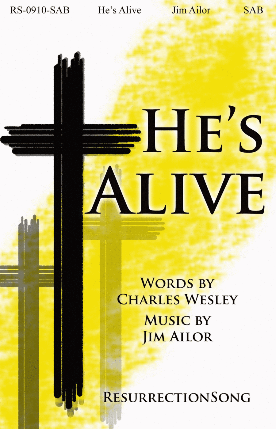 He’s Alive (SAB, Full Orchestra)