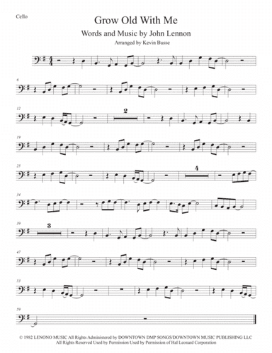 Grow Old With Me (arr. Kevin Busse)